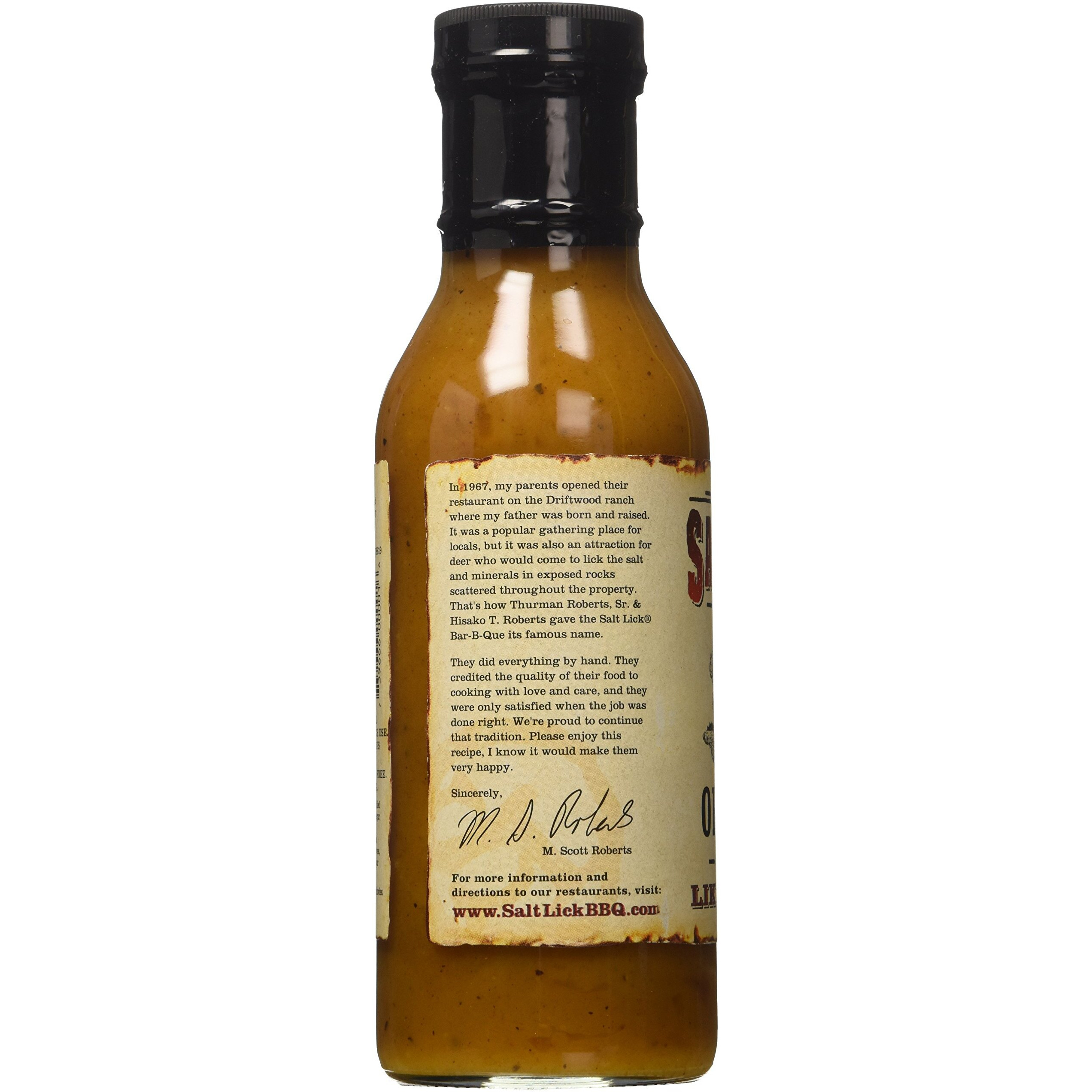 Salt Lick Bbq Sauce, 12 Fl Oz (Pack Of 3)