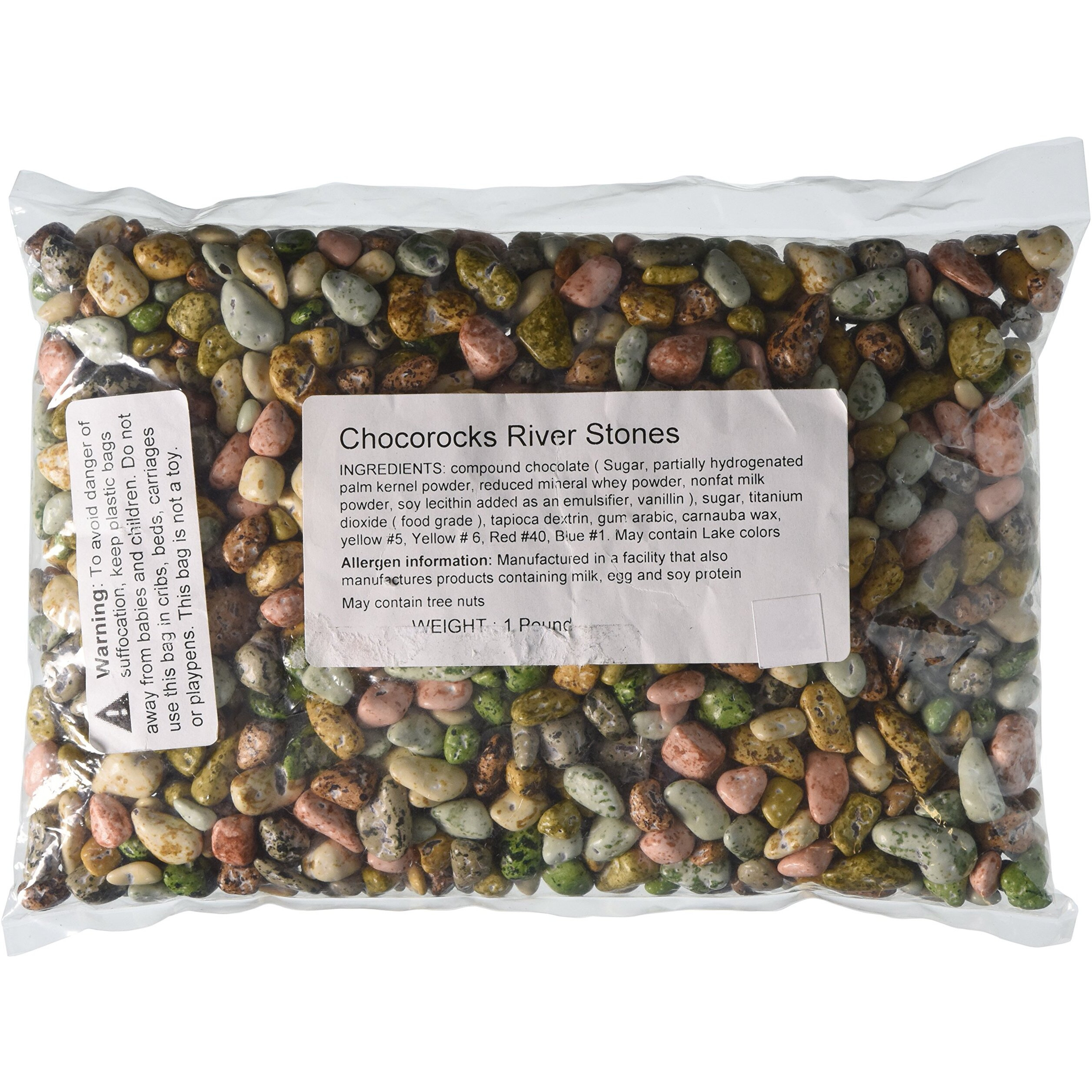 Chocolate River Stones (1Lb Bag)