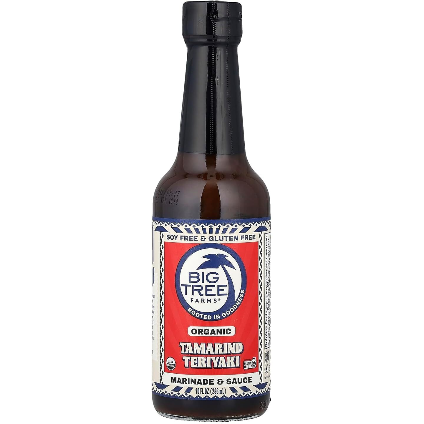 Big Tree Farms Organic Coco Aminos - Liquid Coconut Aminos, Soy-Free Sauce, Low Sodium, Soy Alternative, Gluten Free, Kosher, Marinade & Sauce, Non-Gmo - Teriyaki, 10 Fl Oz (Pack Of 1)