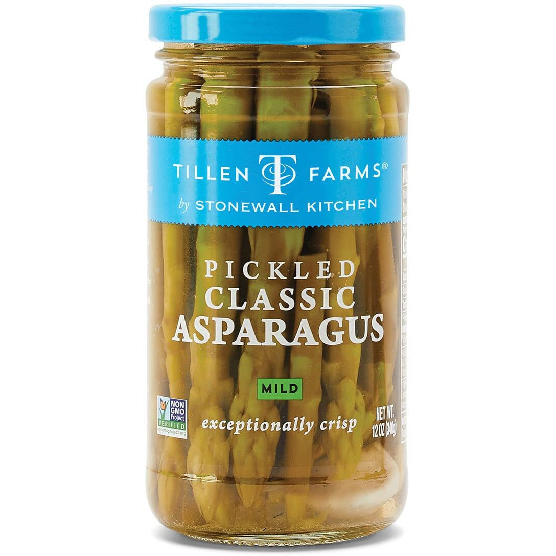 Tillen Farms Mild Pickled Asparagus, 12 Oz