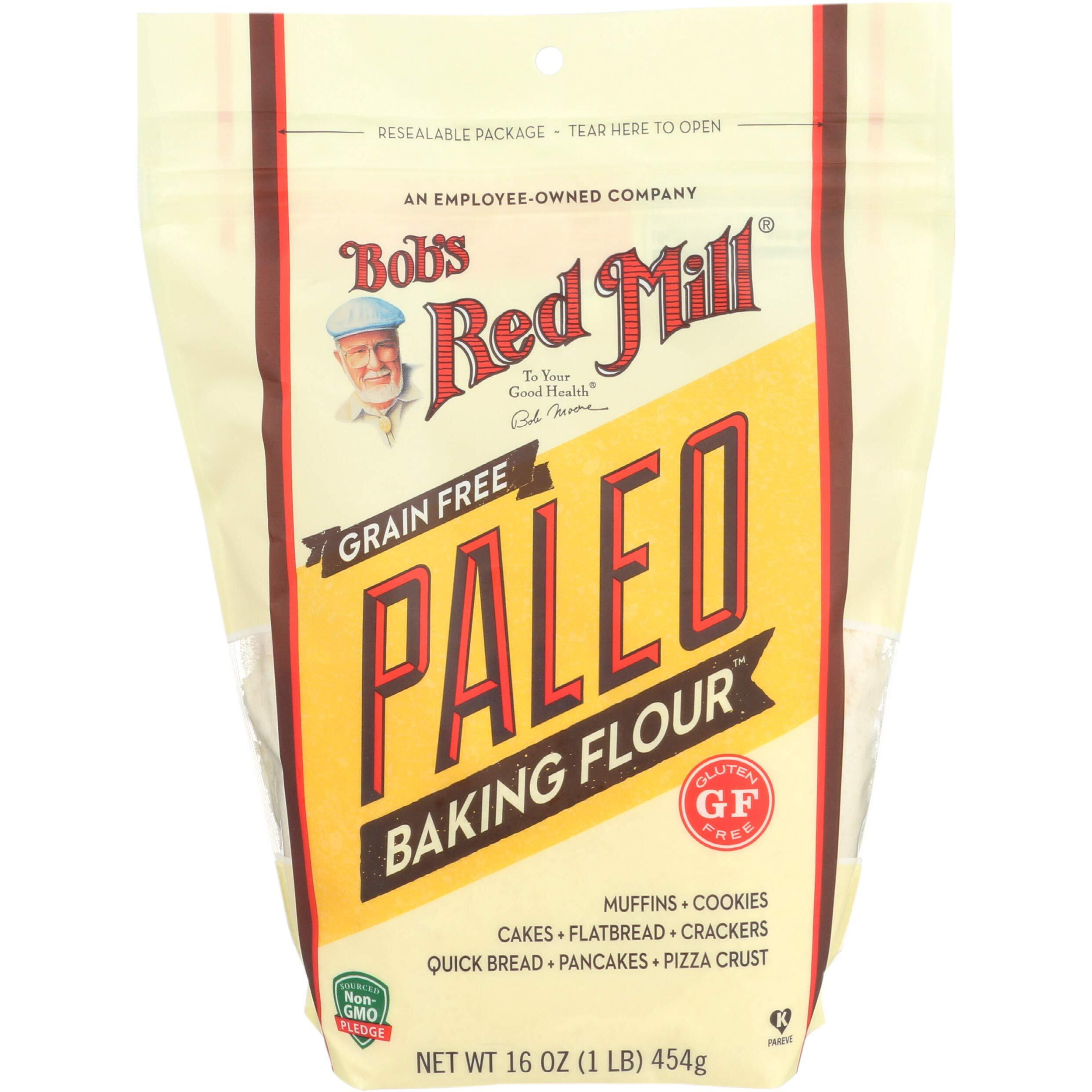 Bob's Red Mill Paleo Baking Flour, 16Oz (Pack Of 1) - Gluten Free, Non Gmo, Vegan, Paleo Friendly, Kosher