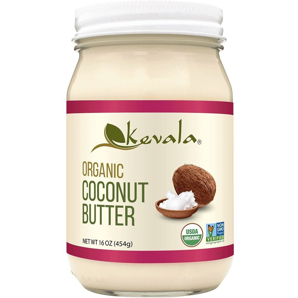 Kevala Organic Coconut Butter - 16 Oz - 454G - Organic Raw - Coconut Butter Spread For Eating - Pure - Gluten Free - Dairy Free - Vegan