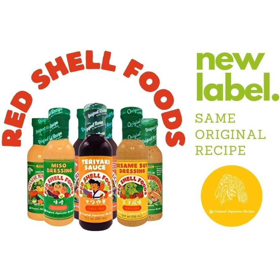 Red Shell Miso Dressing 12 Fl. Oz. (Pack Of 3)