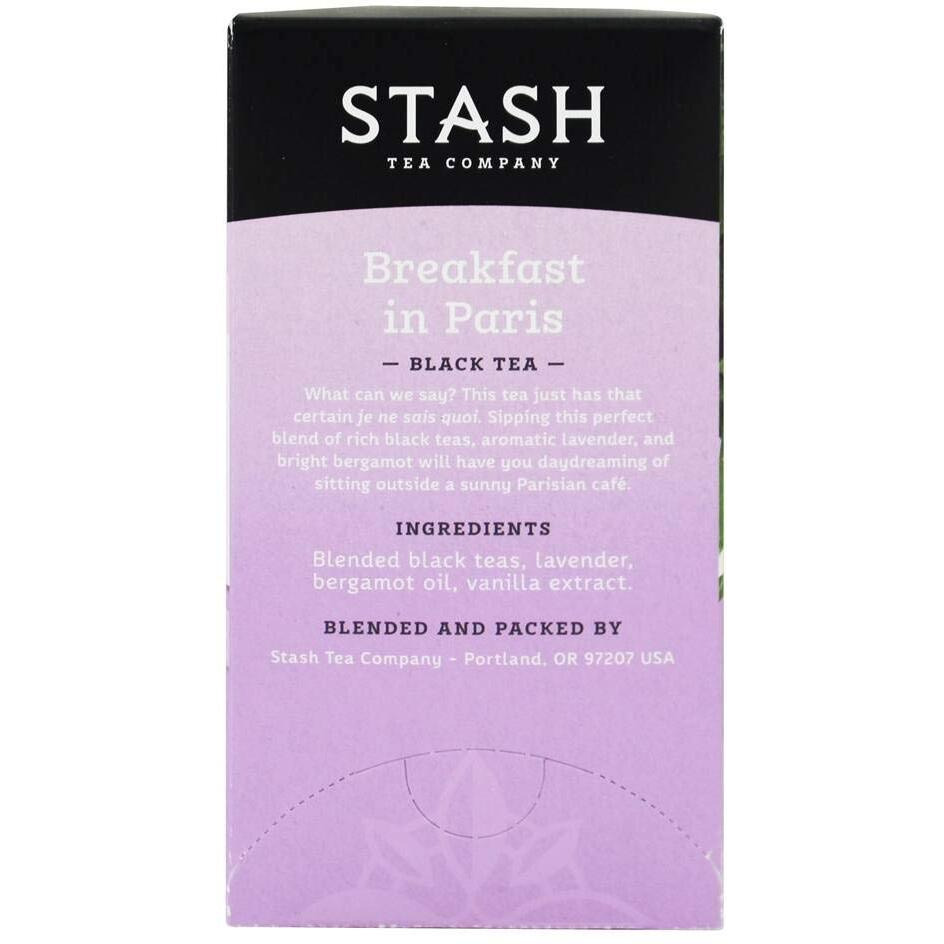 Stash Tea Breakfast In Paris Black Tea, 18 Count