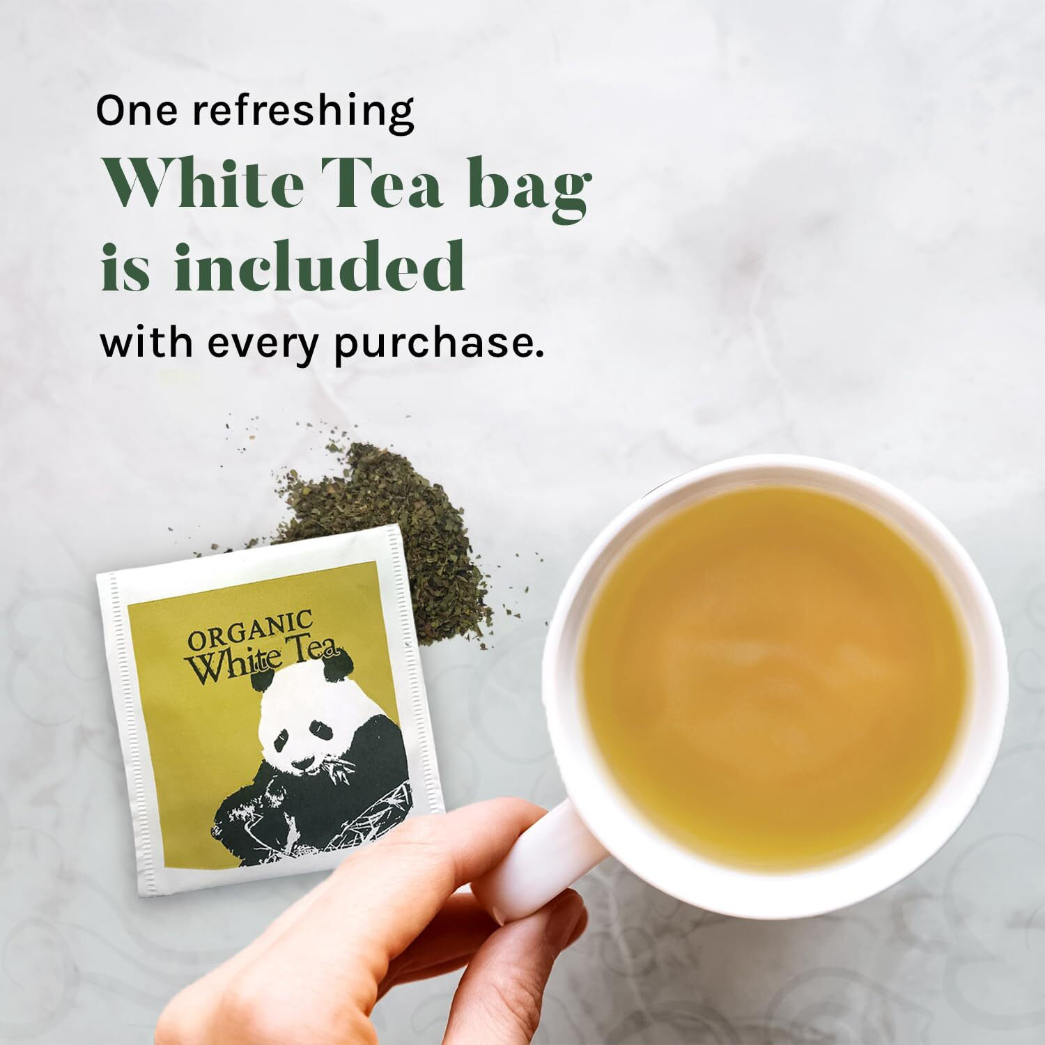 Uncle Lee's Organic Green Tea Bags, 106-Count Super Pack - Bright & Refreshing, Lightly Caffeinated Bulk Tea For Home, Office, Camping