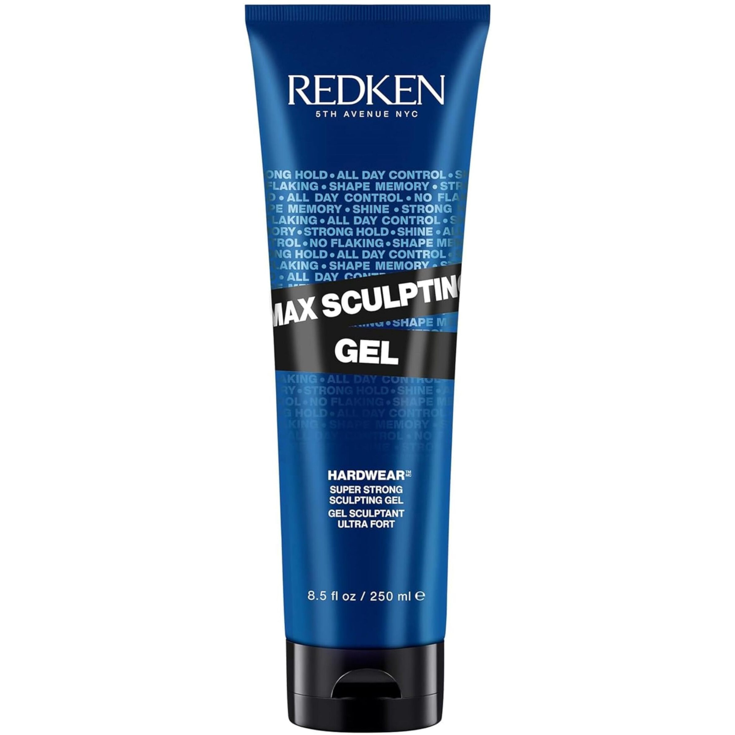 Redken Max Sculpting Gel For All Hair Types - Provides Body & High Shine Finish With Long-Lasting Shape Memory, Flake-Free Control