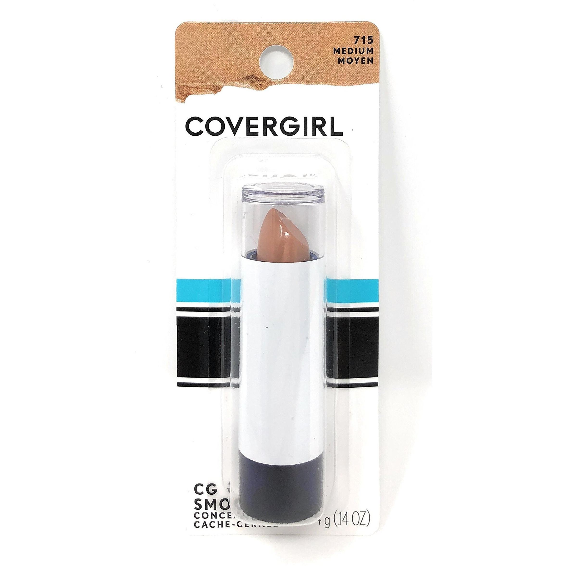 Covergirl Smoothers Concealer, Medium 715, 0.14-Ounce Packages (Pack Of 2)