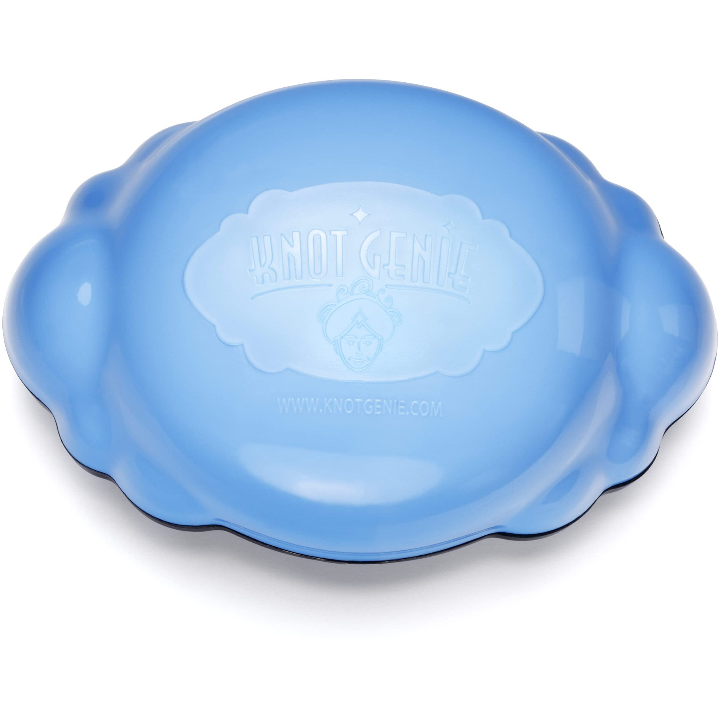 Knot Genie Detangling Hair Brush For Kids (Mystical Cloud) | Perfect Detangling Brush For Curly Hair, Gently Separate Tangles, Leaves Hair Smooth And Shiny | The Pain-Free Knot Detangler