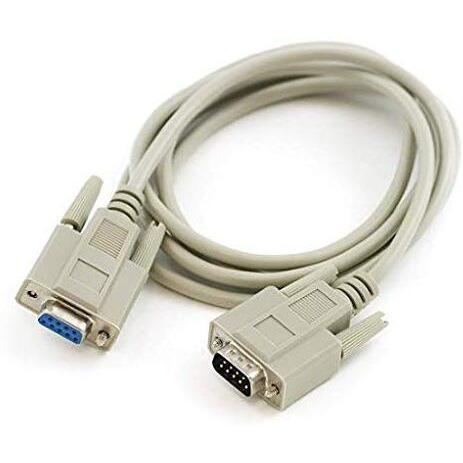 100 Foot Db9 Male To Female Rs232 Extension Serial Cable - 28 Awg Shielded