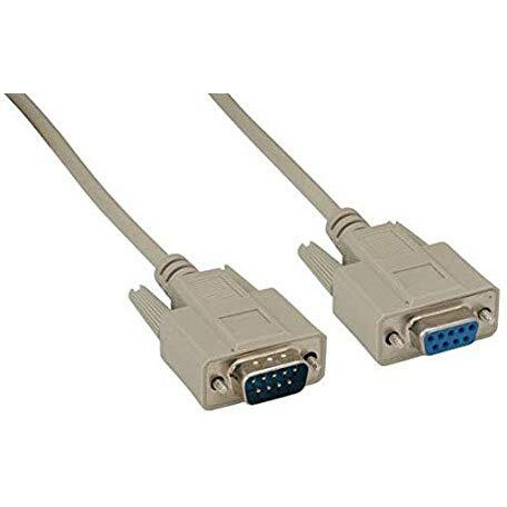 100 Foot Db9 Male To Female Rs232 Extension Serial Cable - 28 Awg Shielded