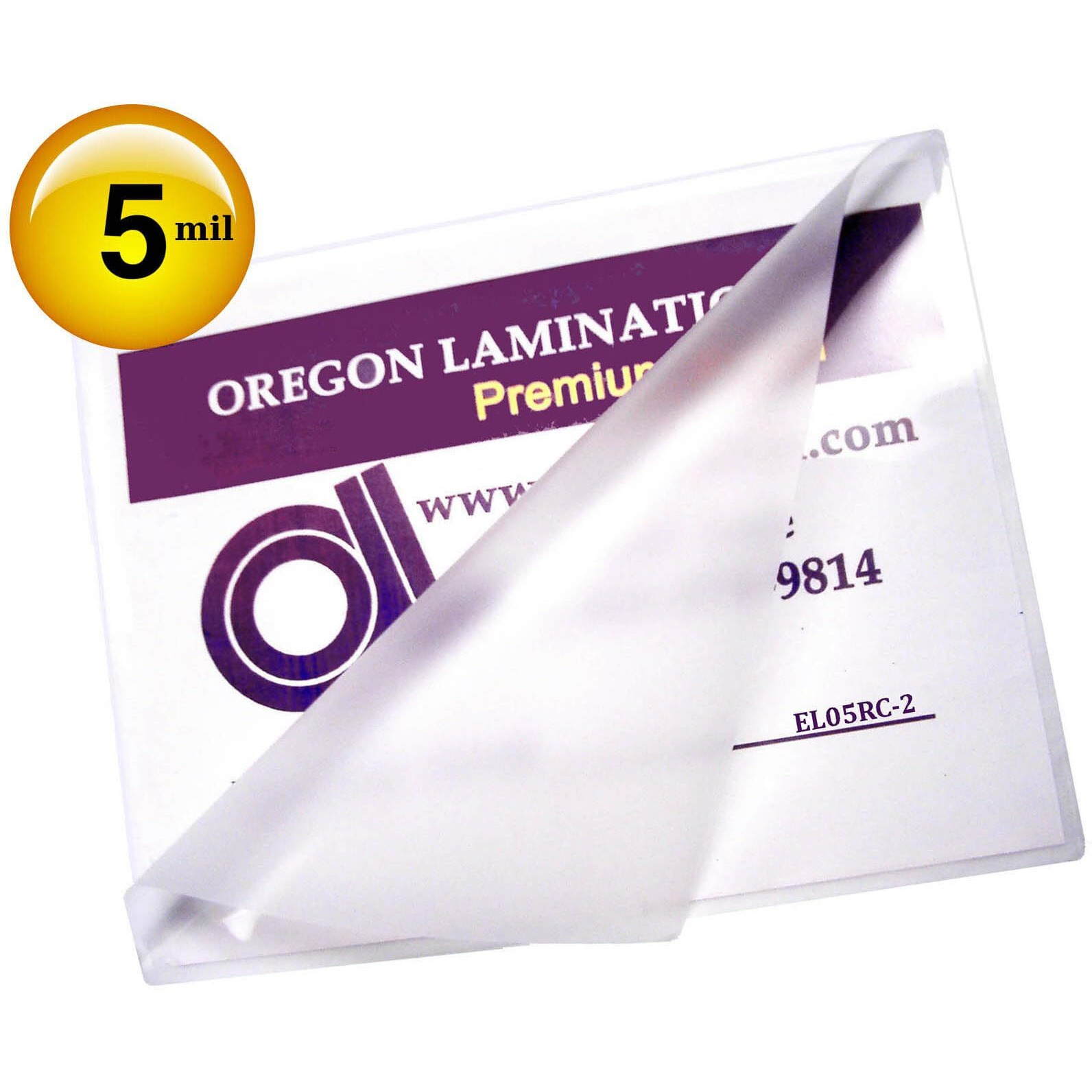 Oregon Lamination Heat Activated Laminating Pouches 5 Mil 12 X 18 [Pk Of 200] 305Mm X 457 X 125 Microns Thick For Large Menu, Double Letter Or 11 X 17 Tabloid Size Sheets, Clear