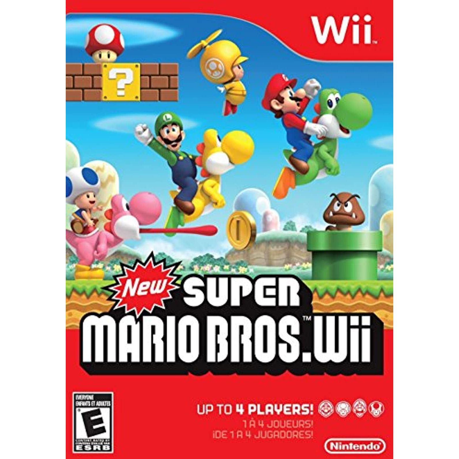 New Super Mario Bros - Nintendo Wii (World Edition) (Original Version)