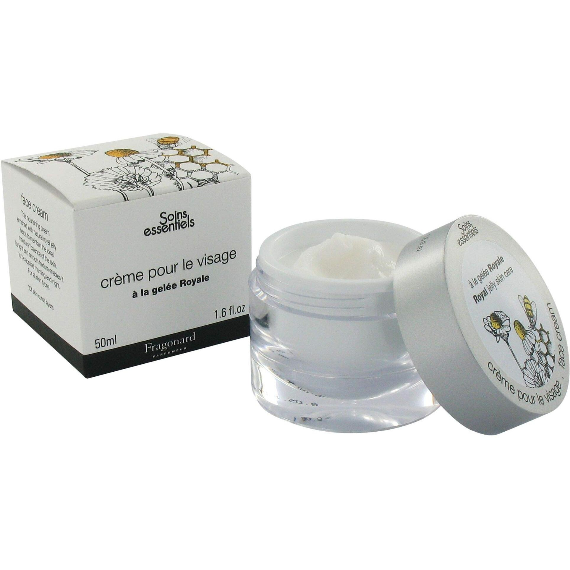 Essential Cares Royal Jelly Face Cream Pot (50Ml) By Fragonard 100% Authentic Original From Paris France