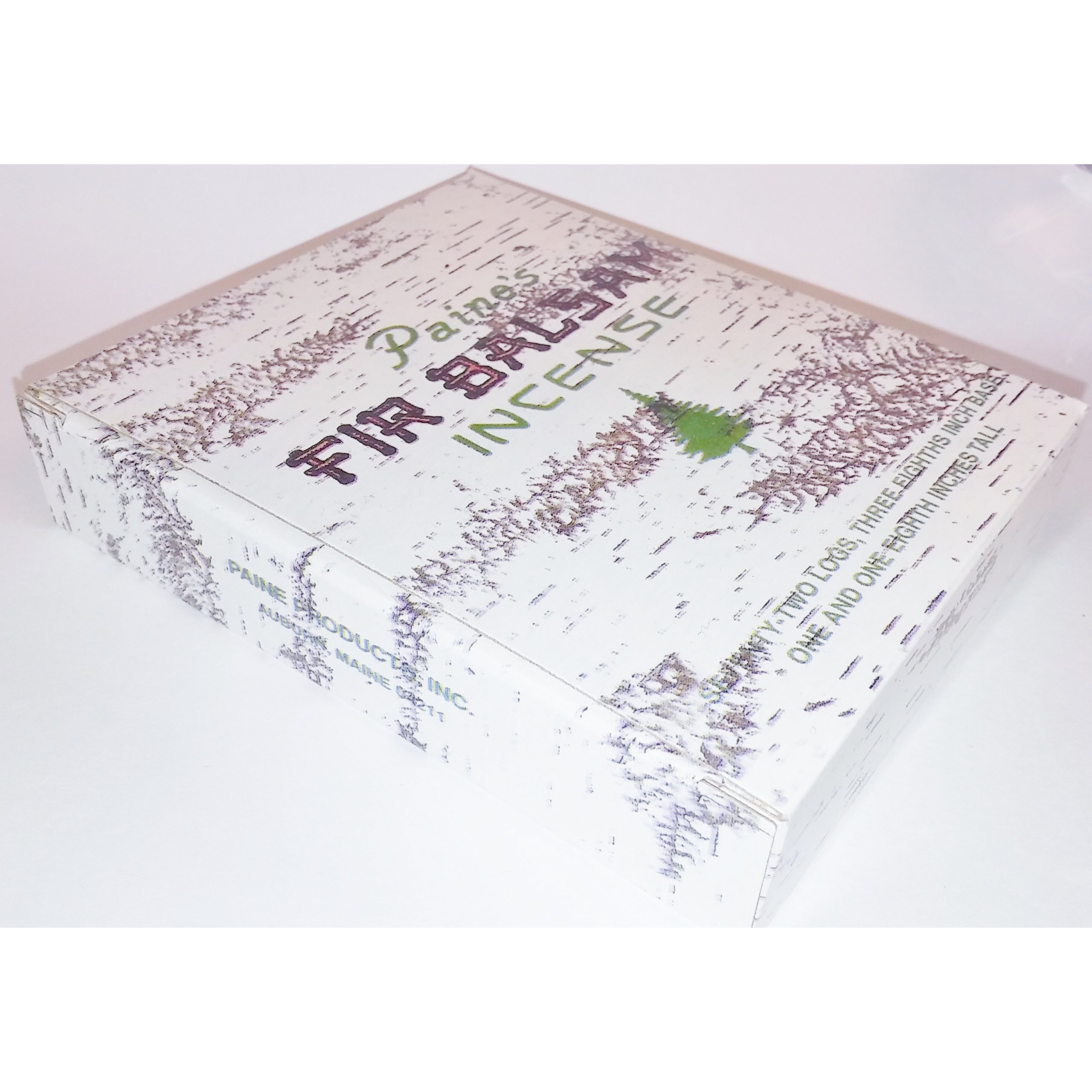 1 X 72 Balsam Logs - Paine's Fir Balsam Incense