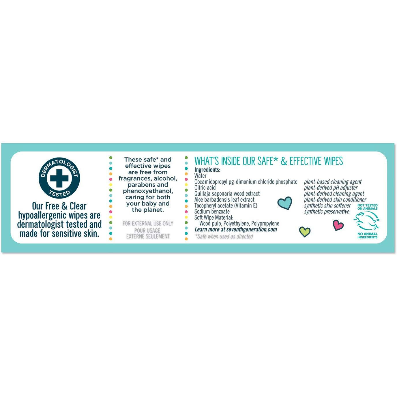 Seventh Generation -5703 Wipe Baby Refill (Pack Of 12)