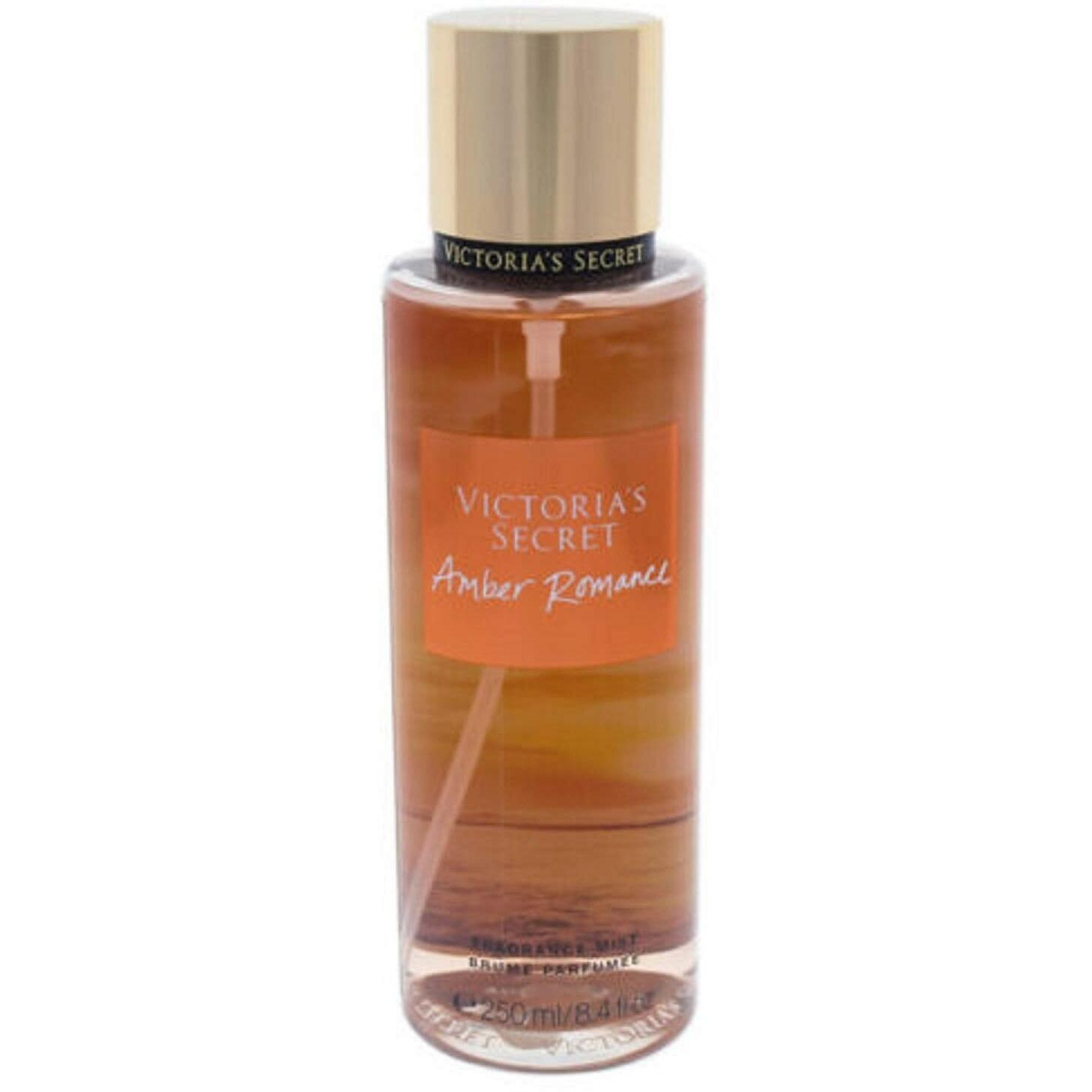 Victoria's Secret Fragrance Mist Amber Romance, 250 Ml/8.4 Oz, Ambar, X-Small