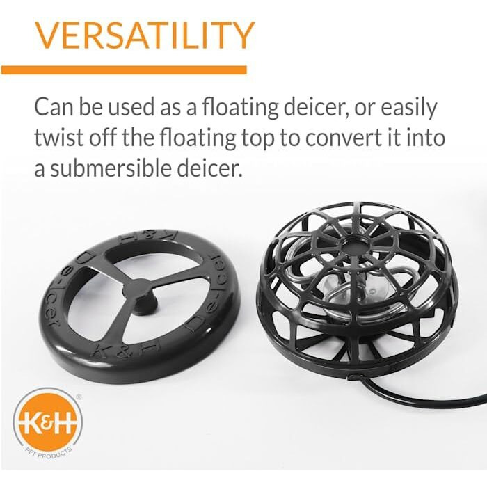 K&H Pet Products 750 Watt Perfect Climate Deluxe Pond De-Icer