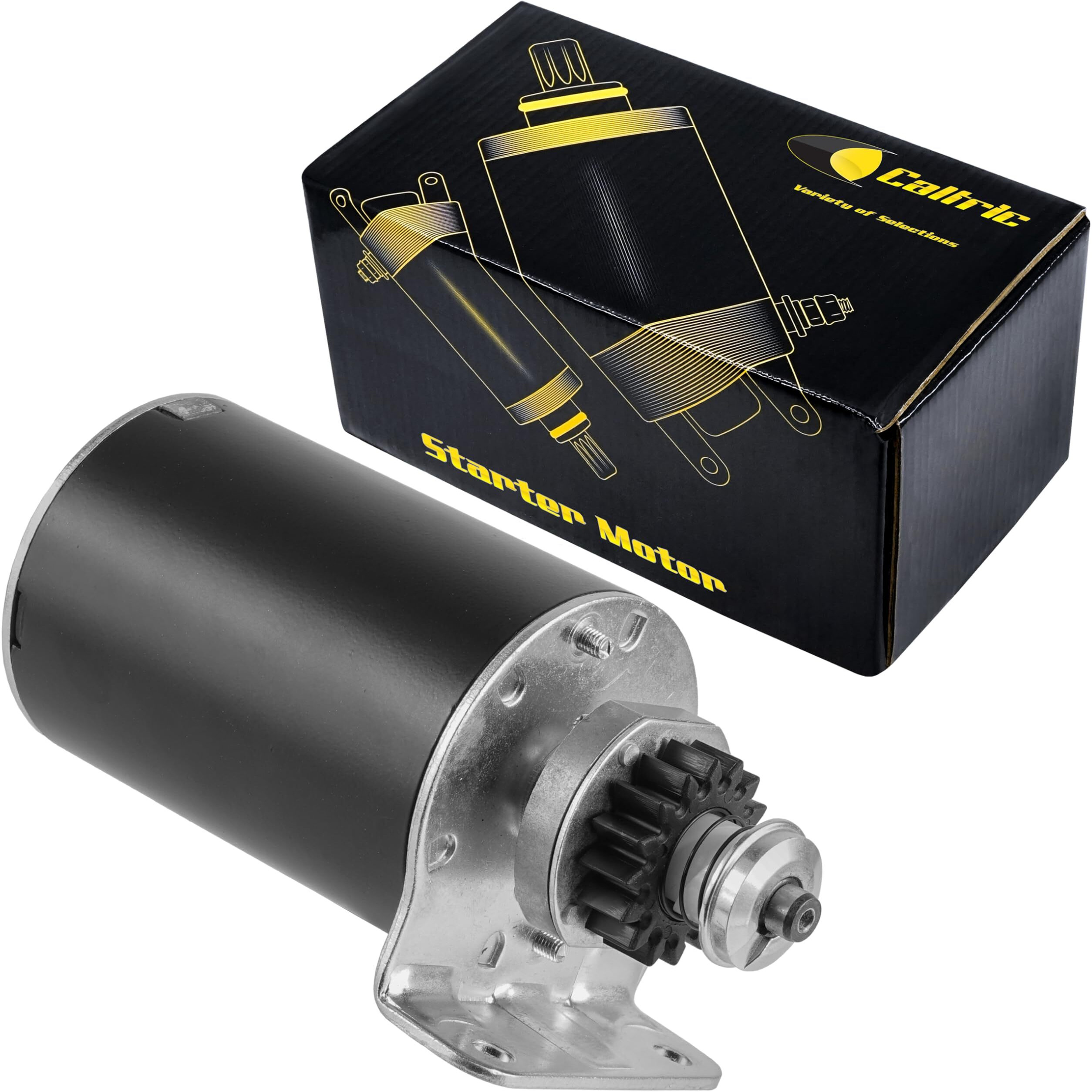 Caltric Starter Compatible With Cub Cadet 22Hp 24Hp Gt1222 Lt1018 Lt1022 Lt1024 Briggs & Stratton 2004