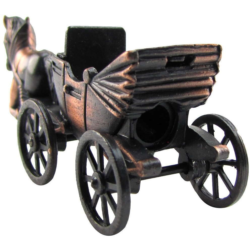 Tg,Llc Treasure Gurus Horse & Carriage Die Cast Toy Pencil Sharpener Miniature 148 O Train Scale Replica