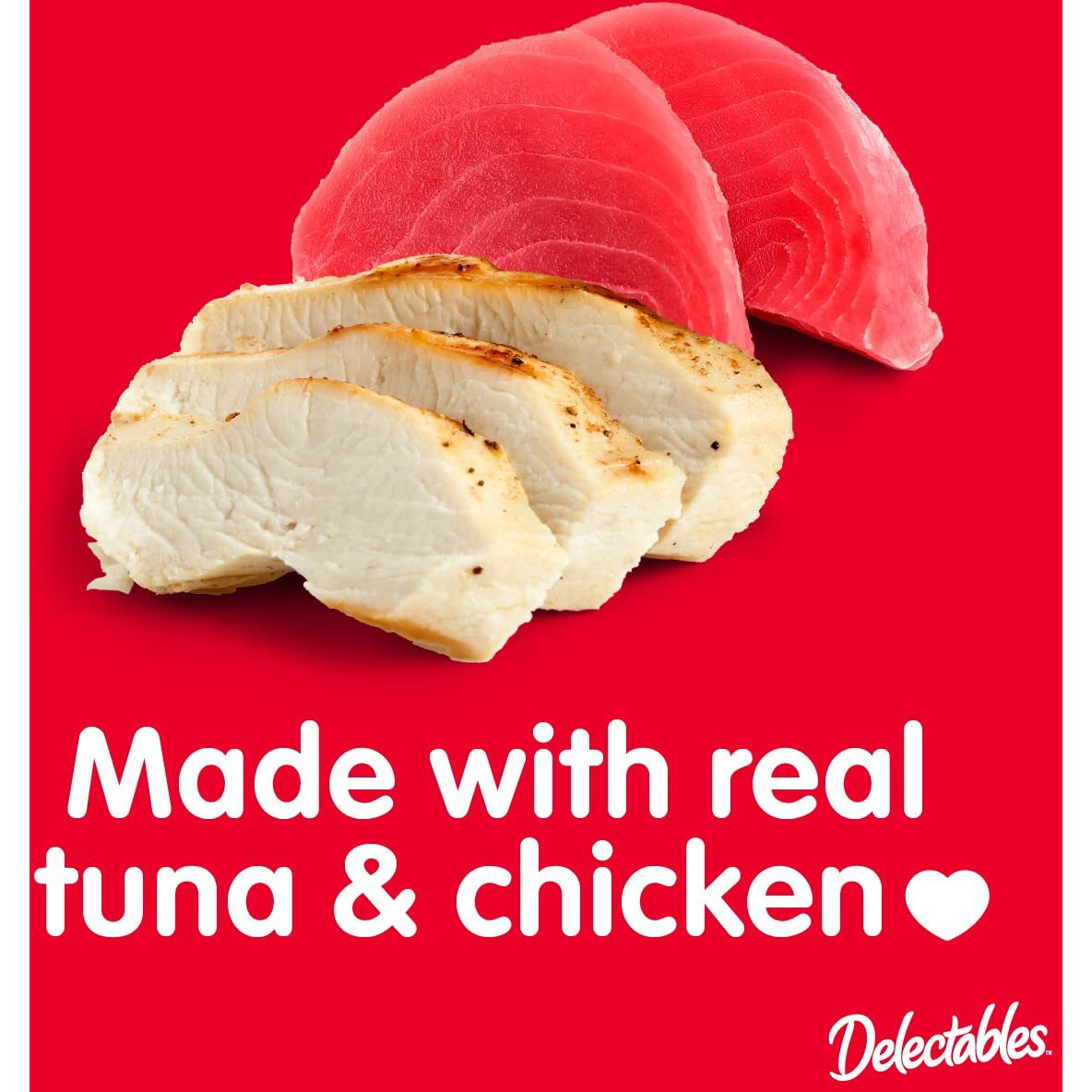 Delectables Lickable Wet Cat Treats - Tuna & Chicken, 1.4 Ounce (Pack Of 12)