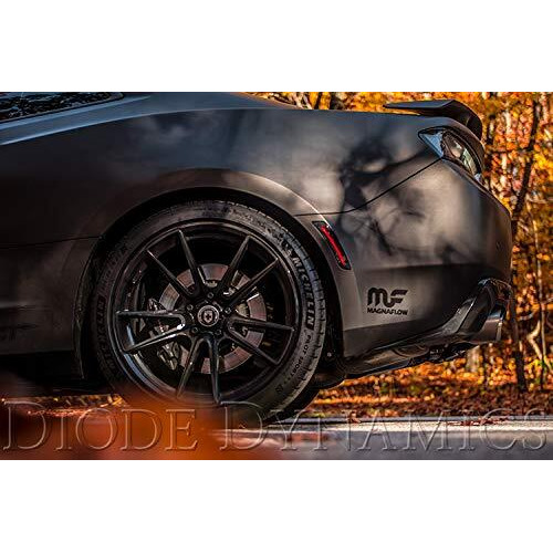 Diode Dynamics Smoked Led Sidemarkers Compatible With Chevrolet Camaro 2016-2023