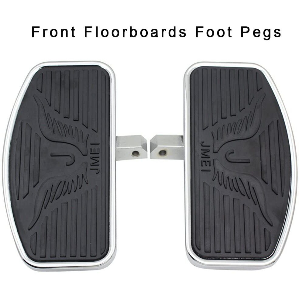 Motorcycle Floorboards Foot Pegs For Honda Vtx1300 Vtx1800 Suzuki Vl400 Vl800 C50 Footboard Front/Passenger Pair