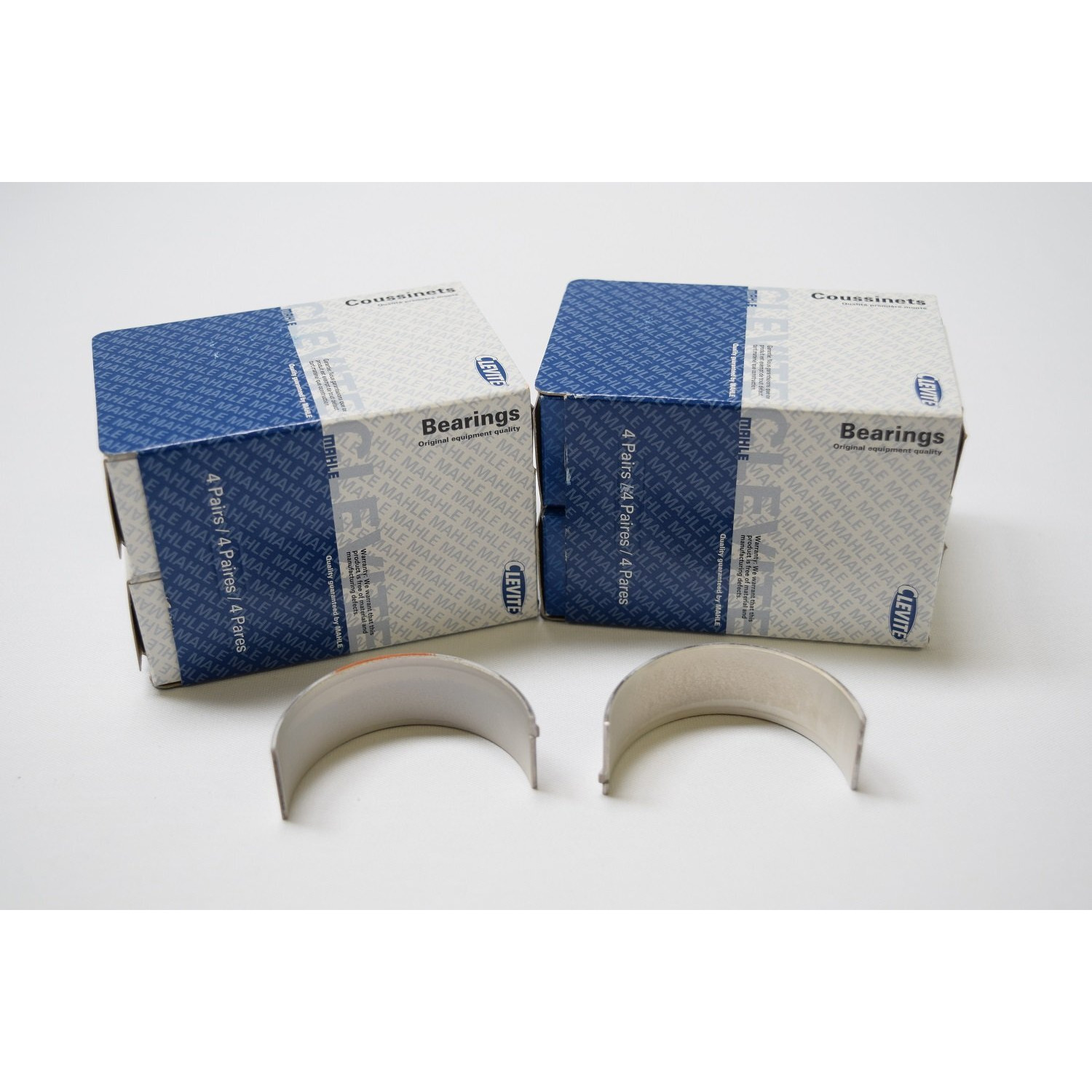 Clevite 77 Rod& Main & Cam Bearing Kit Compatible With Small Block Chevy 350 327 307 305 302 267 265 (Std Rods/Std Mains)