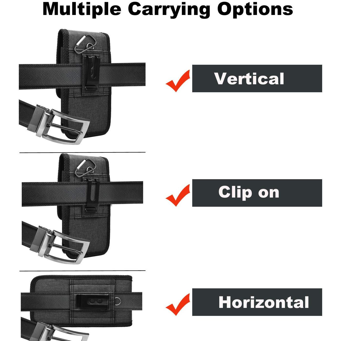 Takfox Phone Holster For Samsung Galaxy S24 Ultra Note 20 Ultra S23 Plus S22 S21 Fe 5G Note 10 Plus A35 A55 A14 A23 A15 A16 A13 A51,Iphone 16 Pro Max 15 Xr Belt Clip Holster Phone Holder Pouch Case