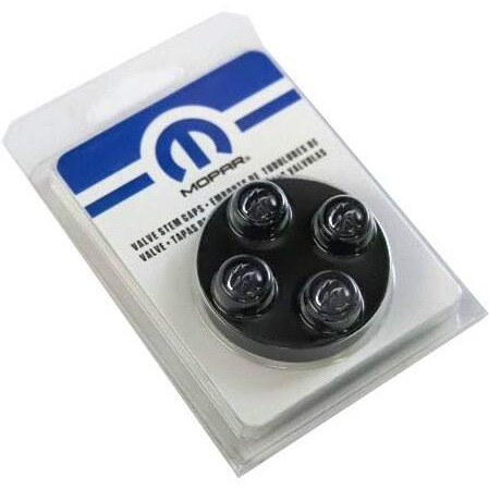 Mopar 82214911 Valve Stem Caps Black Valve Stem Caps Featuring A Silver Hellcat Logo. The Caps Come In A Set Of Four