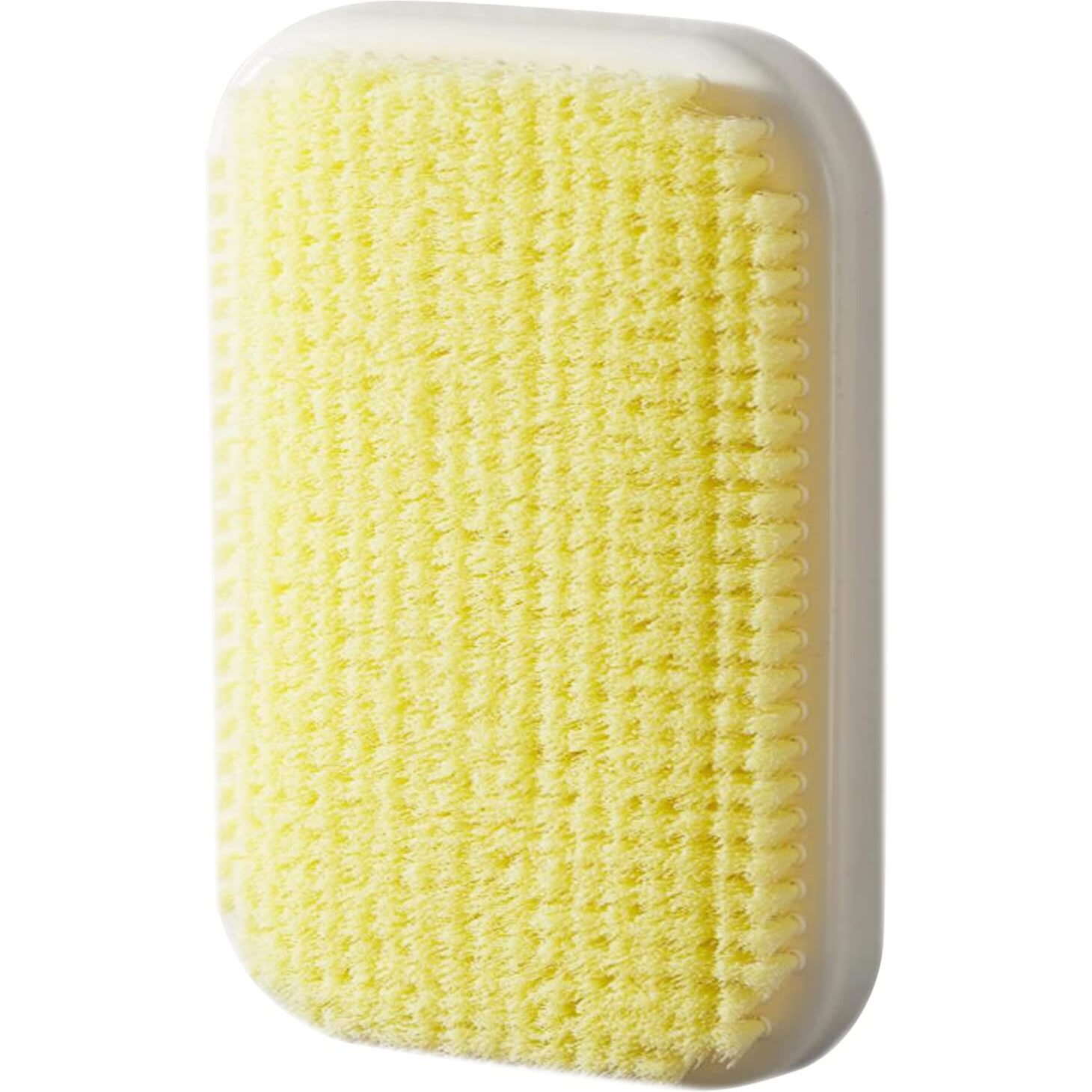 Wall Mounted Back Scrubber For Shower - Large Exfoliating Brush For Shower - Bathing Scrub Brush - Hands-Free Back Brush & Body Scrubber - Shower Accessories - 7.9X11.9In In-Shower Scrubber For Body