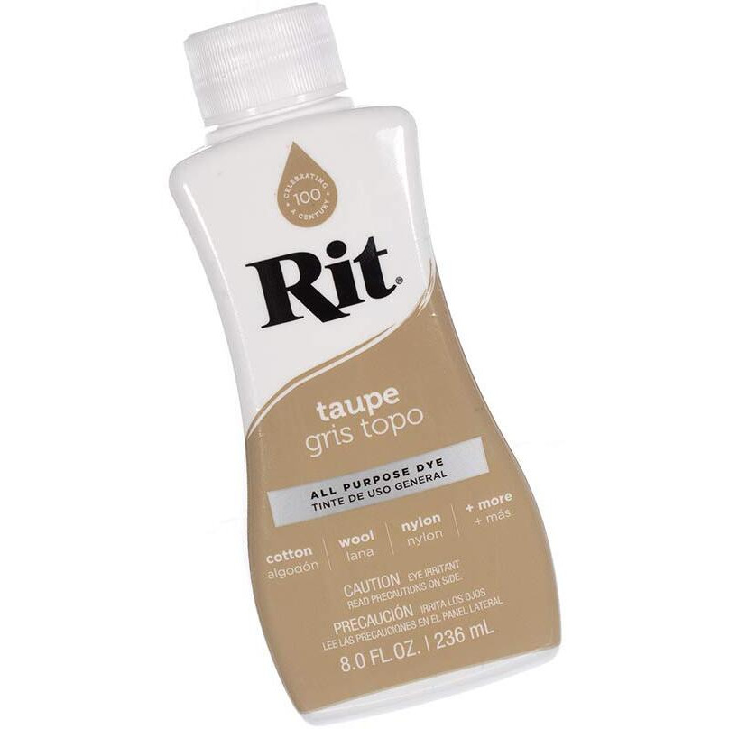 Rit Dye Liquid - Wide Selection Of Colors - 8 Oz. (Taupe)