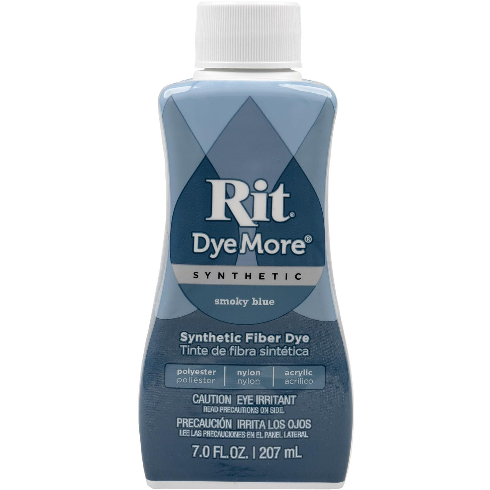 Rit Dyemore Single Bottle 7 Oz. Synthetic Liquid Fiber Dye For Clothing, Dcor, And Crafts - Smoky Blue