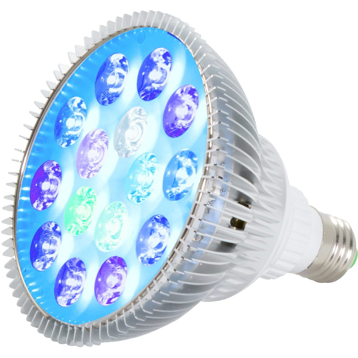 Abi 12W Tuna Blue Led Bulb Coral Reef Optimized Spectrum Par38