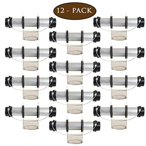 Mytee Products (12 Pack) Trailer Document Holder Registration Card Box Insurance Aluminum 1-58 X 9 520110