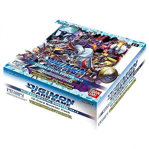 Bandai Namco Entertainment Digimon Card Game Release Special Booster Version.1.0 - Trading Card Game, Mixed Colours (Bcl2557910)
