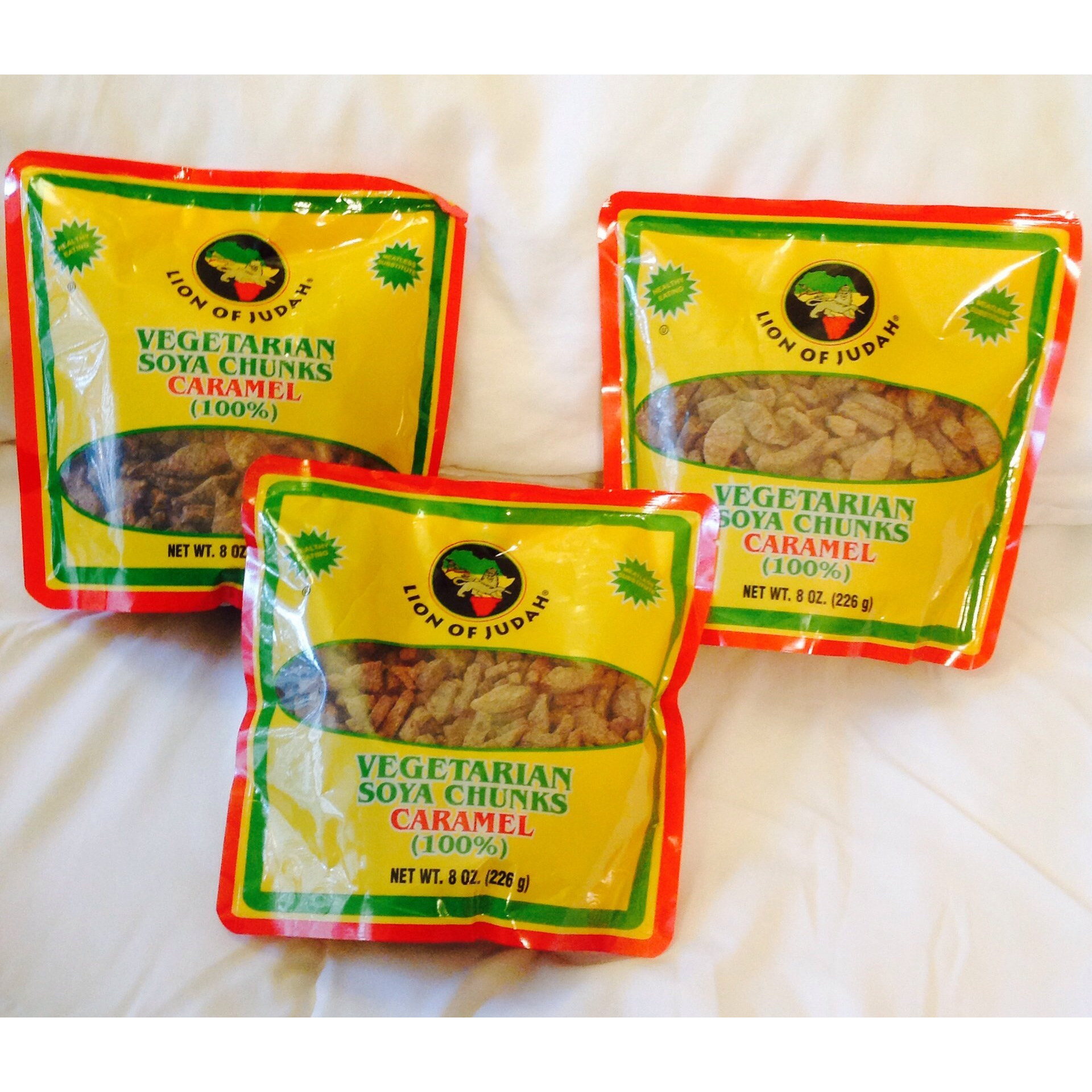 Vegetarian Soya Chunks Carmel 8 Oz (6 Pk)