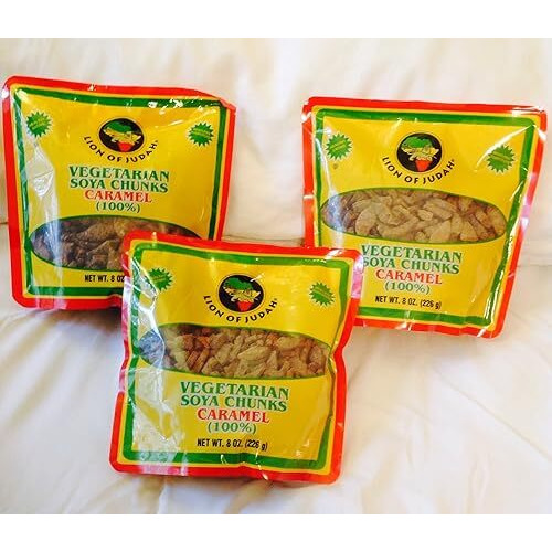 Vegetarian Soya Chunks Carmel 8 Oz (6 Pk)