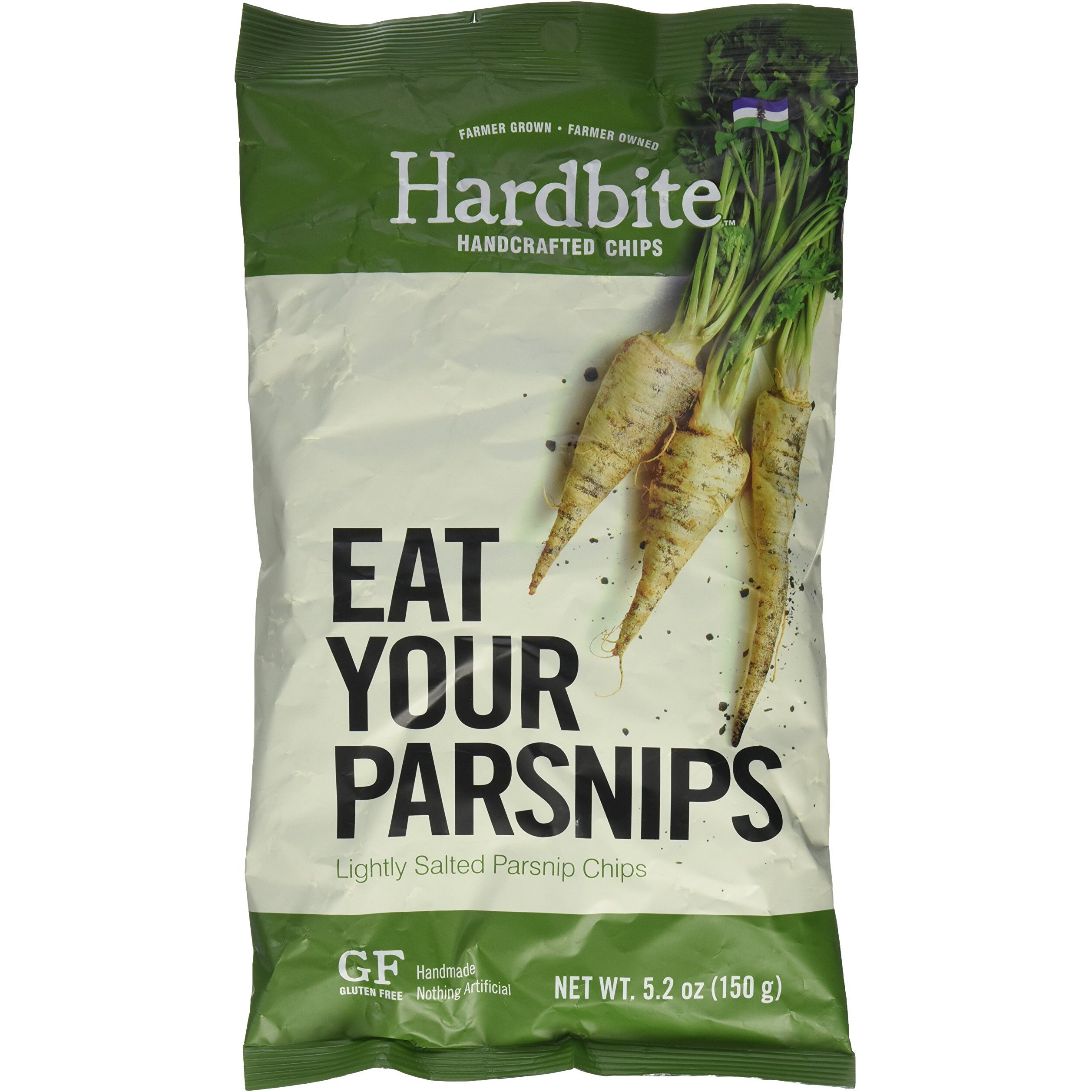 Hardbite Parsnip Chips, 5.2 Oz
