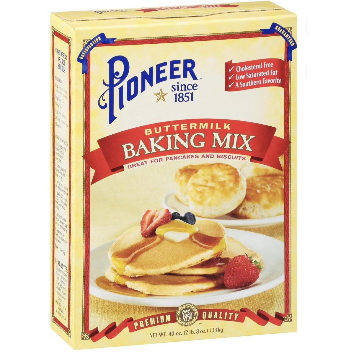 Pioneer Biscuit And Baking Mix 40Oz Box (Pack Of 4) Choose Flavor Below (Original)