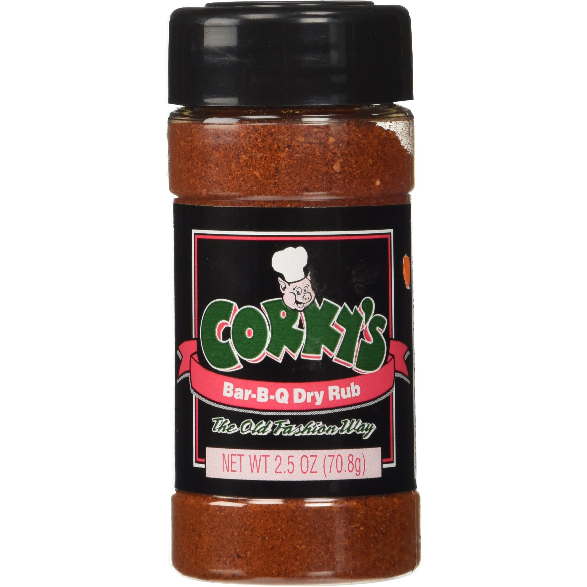 Corky's Bar-B-Q Dry Rub Barbecue Seasoning The Old Fashion Way (2.5 Oz.)