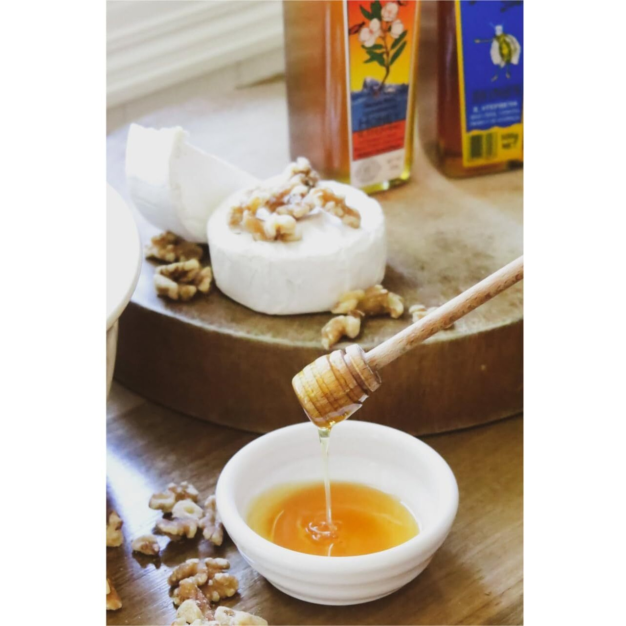 Golden Nectar Organic Leatherwood Honey By R. Stephens - 500G Jar - Product Of Tasmania, Australia