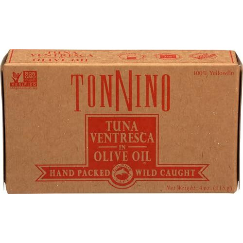 Tonnino Tuna Ventresca In Olive Oil Fad, 4.05 Oz
