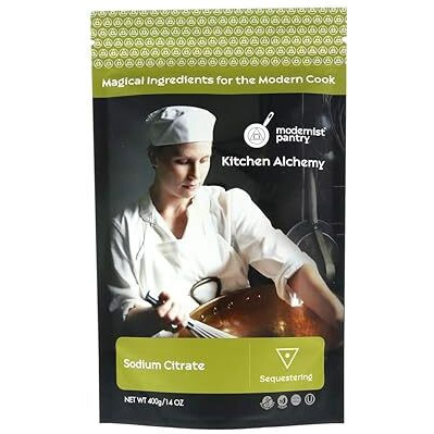 Pure Sodium Citrate  Non-Gmo Gluten-Free Vegan Ou Kosher Certified (Molecular Gastronomy) - 400G/14Oz