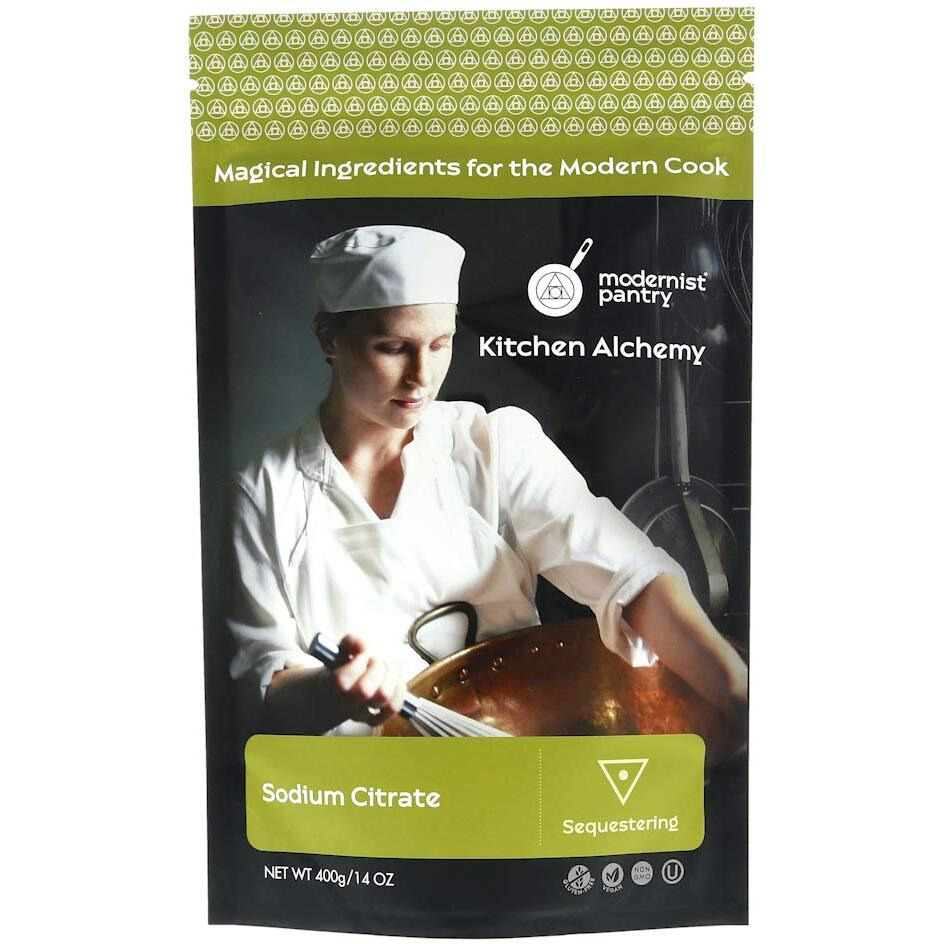 Pure Sodium Citrate  Non-Gmo Gluten-Free Vegan Ou Kosher Certified (Molecular Gastronomy) - 400G/14Oz