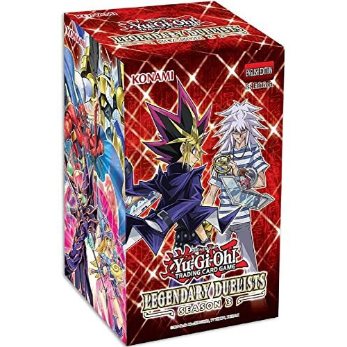 Yu-Gi-Oh Trading Cards Legendary Duelist Season 3 Booster Box Multicolor