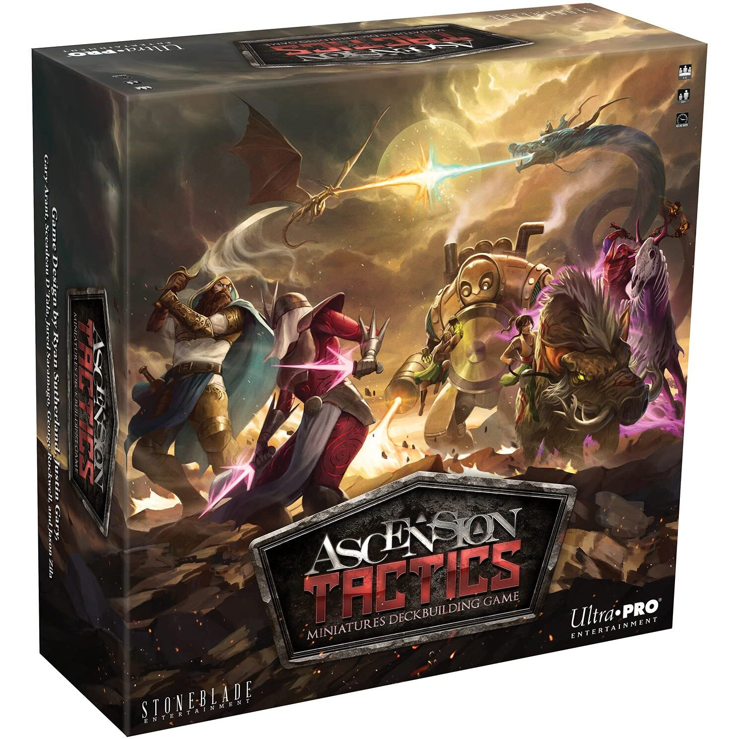 Playroom Entertainment Ascension Tactics Miniatures Deckbuilding Game For Ages 10 And Up 1-4 Players