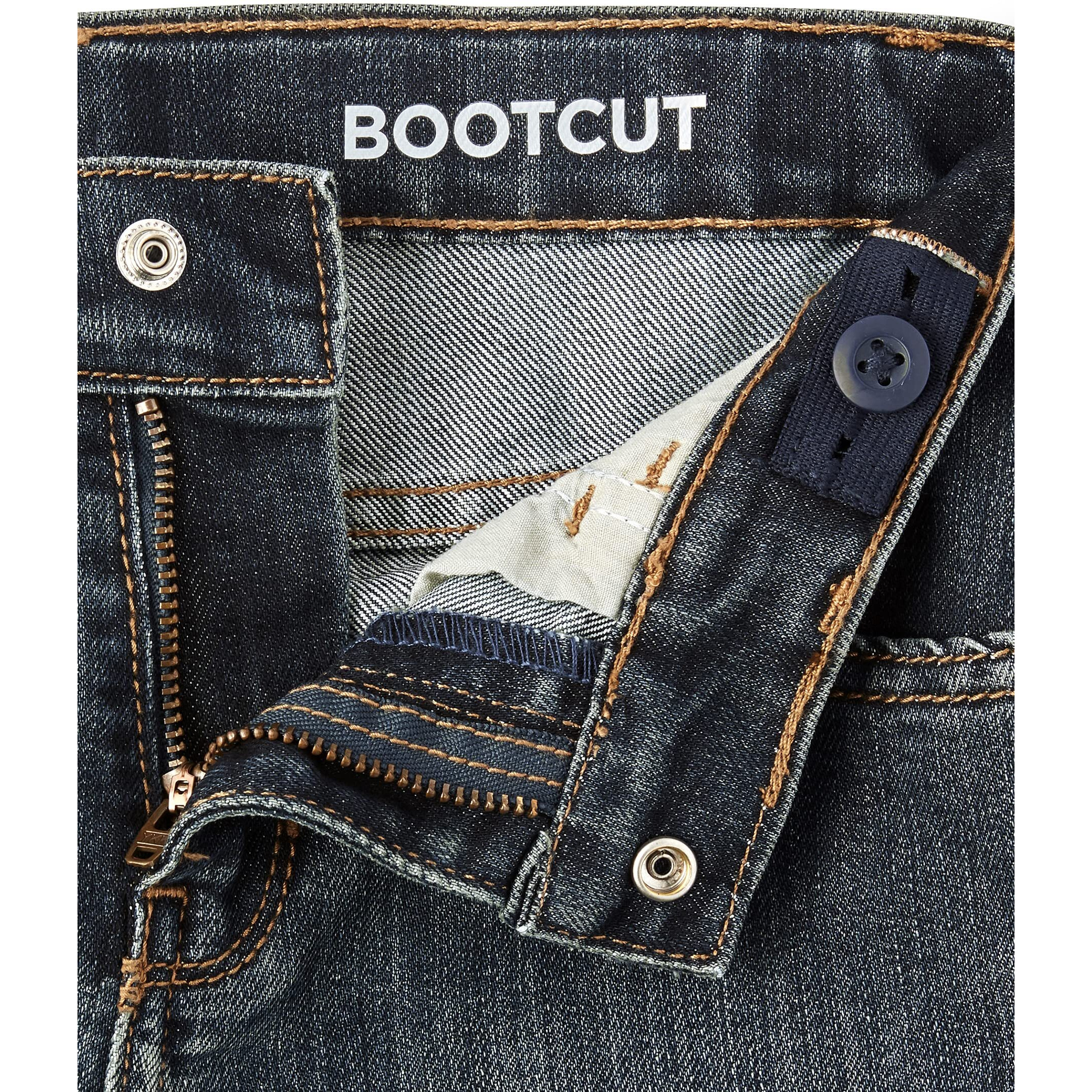 The Children's Place Boys Basic Bootcut Jeans,Dustbowl Wash Single,8