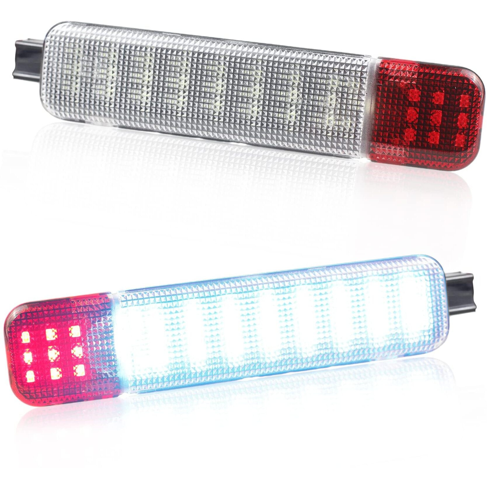 Ndrush Led Interior Door Light Door Panel Courtesy Light Ice Blue Step Light Assembly Compatible With 1999-2006 Silverado/Sierra 1500 Yukon 1995-1999 C1500 C2500 C3500 2001-2006 3500 2500Hd