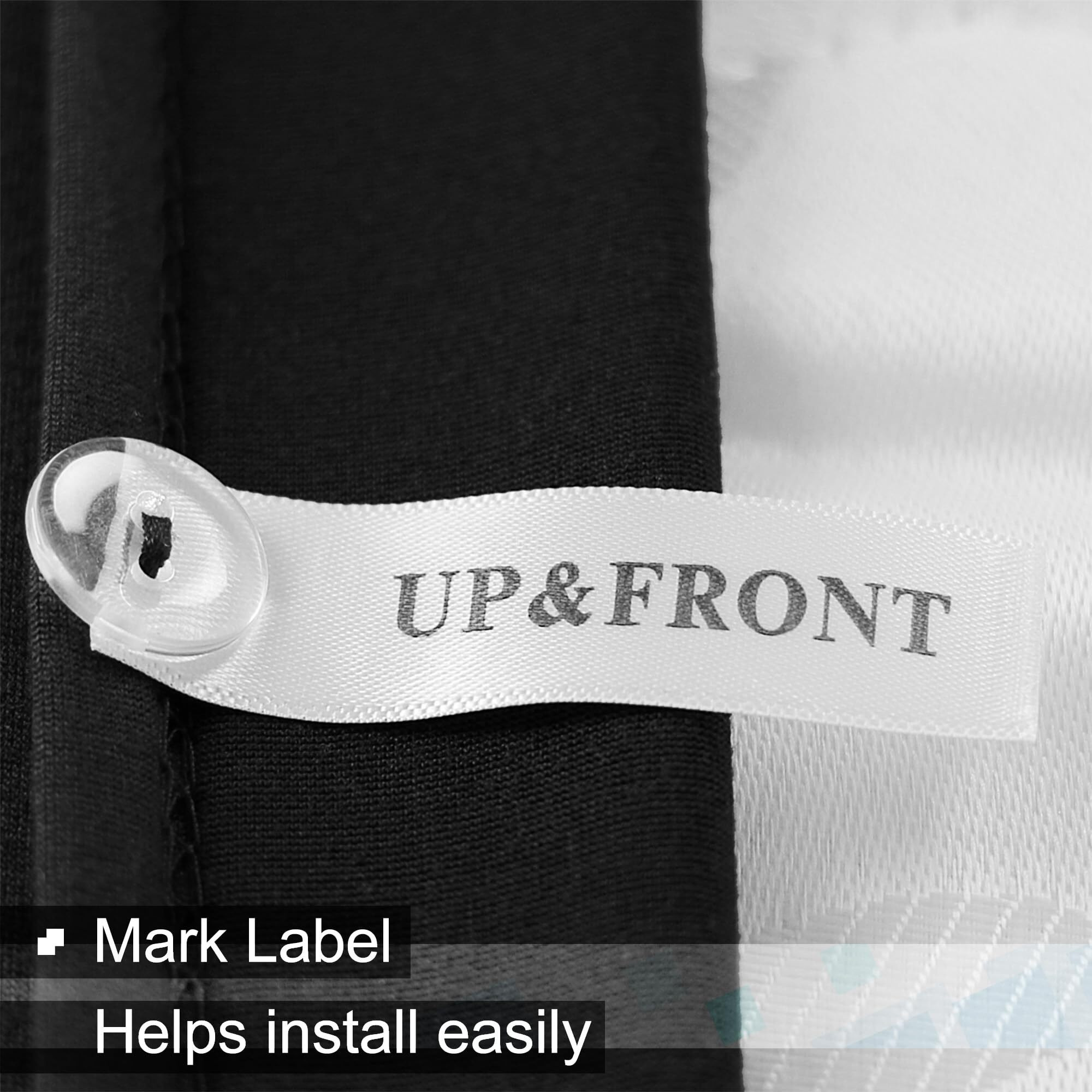 Alyvia Spring Box Spring Cover Full Size - Jersey Knit & Stretchy Wrap Around 4 Sides Bed Skirt For Hotel & Home - Full/Full Xl, Black