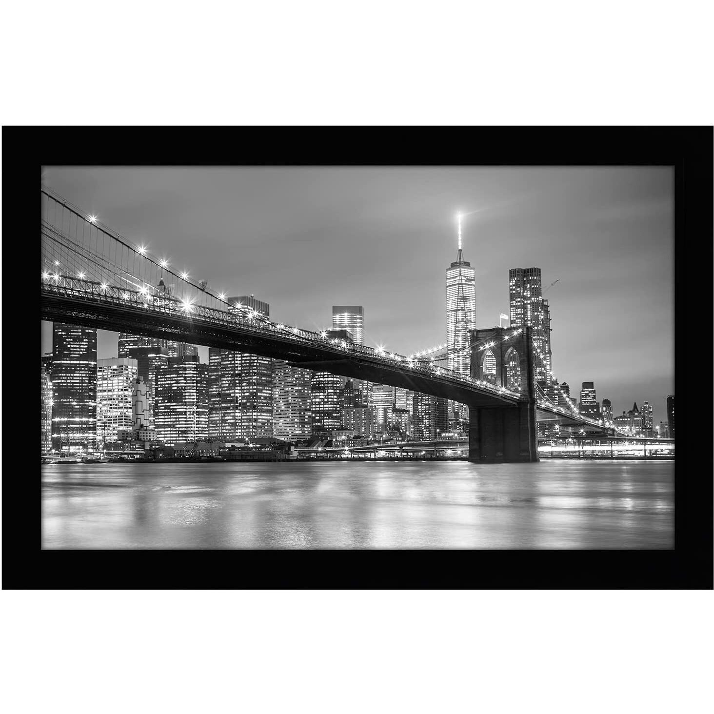 Americanflat 8.5X14" Picture Frame In Black - Legal Paper Size Composite Wood Frame With Shatter Resistant Glass Cover - Horizontal And Vertical Formats For Wall With Included Hanging Hardware